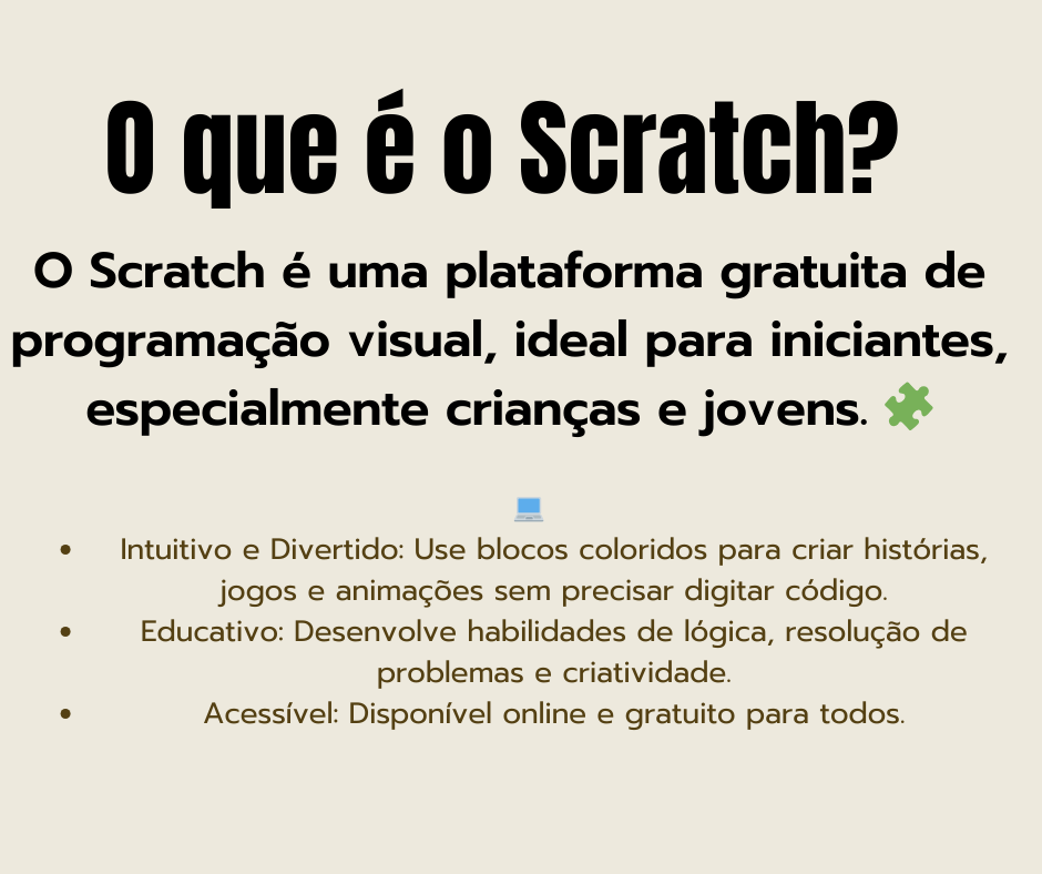 Descrição do que é scratch